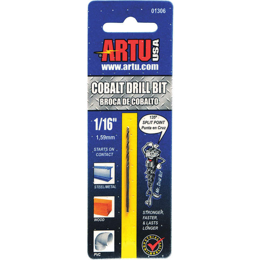 ARTU 01306 Jobber Bit 1/16 Inch Cobalt Steel | AD6KXZ 45L081