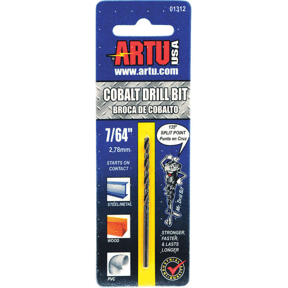 ARTU 01312 Jobber Bit 7/64 Inch Cobalt Steel | AD6KYC 45L084