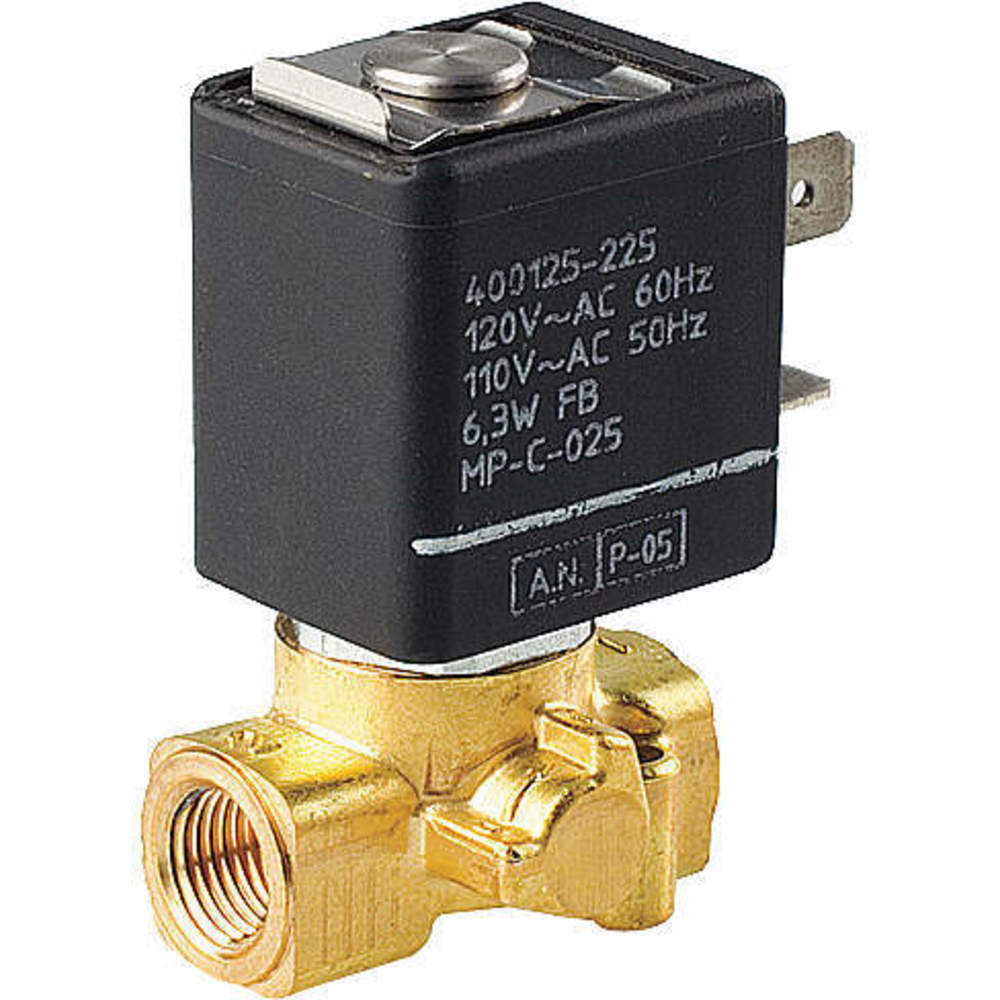 ASCO VALVES SC8256A004V Solenoid Valve 2/2 1/8 Inch Nc 120v Brass | AD7HKA 4EKZ8