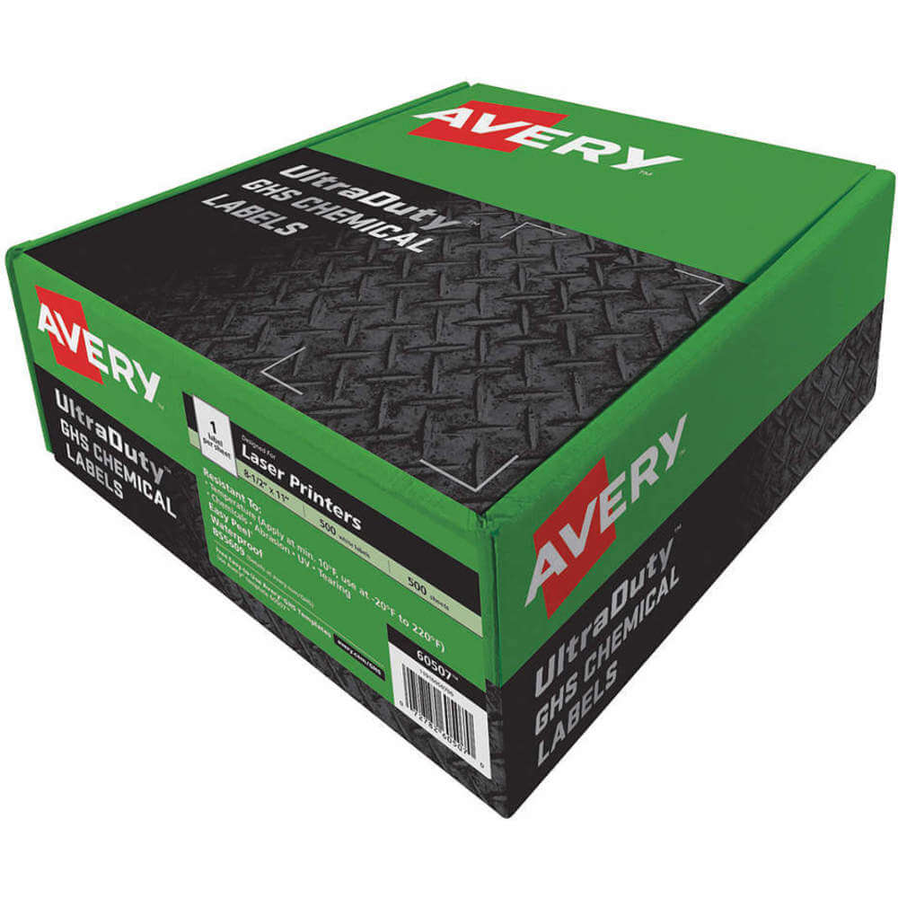 AVERY DENNISON Right-To-Know Labels