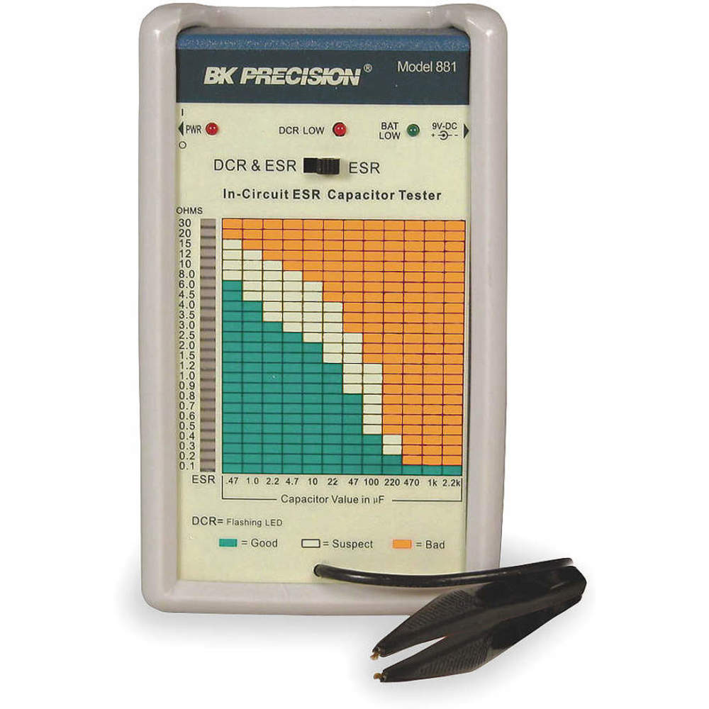 In-circuit Esr Meter / Dc Resistance Tester, 15mvp-p Output