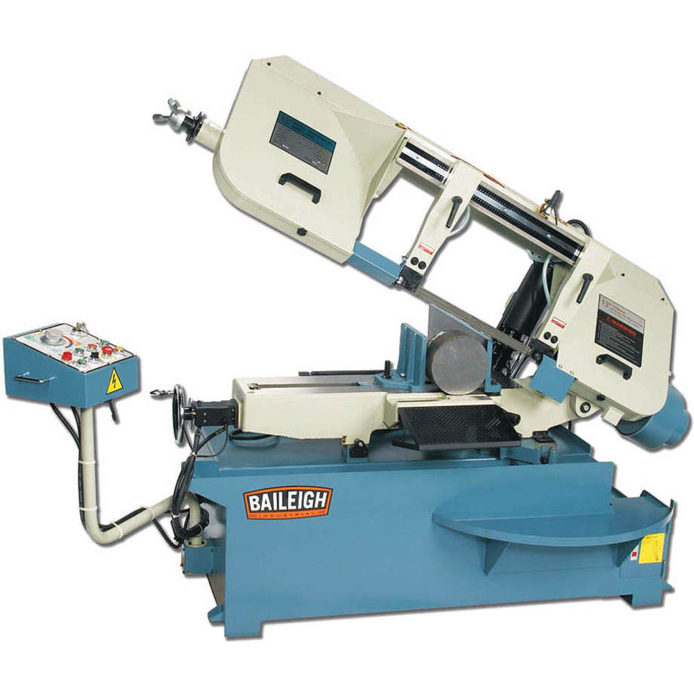 BAILEIGH INDUSTRIAL BS-330SA Band Saw, 13 Inch x 18 7/8 in, 82 to 270, 0 Deg to 45 Deg, 3 Phase | CN9ANY 31XU52