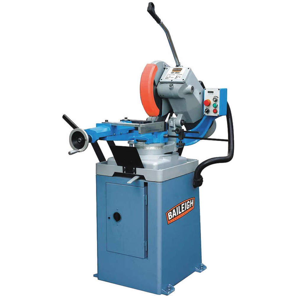 BAILEIGH INDUSTRIAL CS-350EU Cold Saw, Manual, 14 Inch Blade Dia - English, 356 mm Blade Dia - Metric, 32 mm | CN9ATW 31XU72