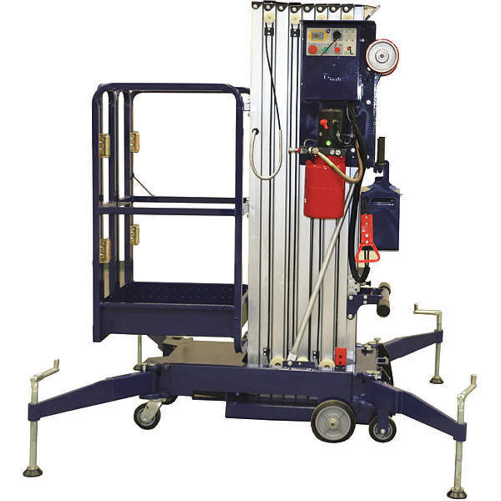 Pushable Mobile Vertical Lift 300 lb.