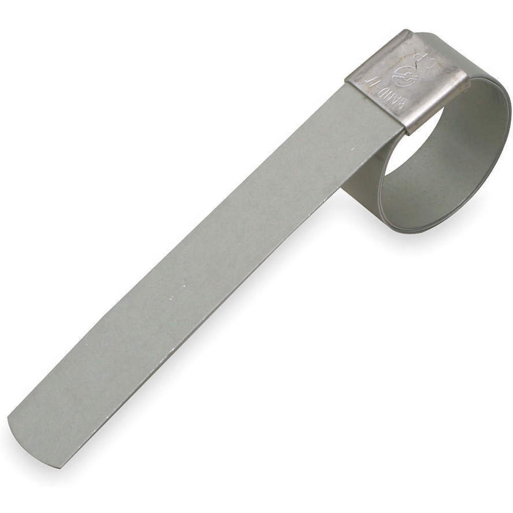 BAND-IT GRP049 Band Clamp Galvanised Carbon Steel Minimum Diameter 3/4 Inch - Pack Of 10 | AC2NWR 2LPD2