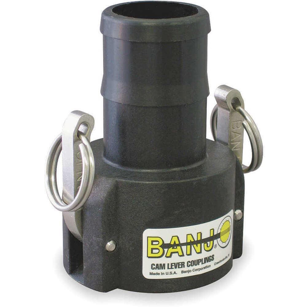 BANJO FITTINGS 152D Female Thread Poly Cam Lever Coupling, 1-1/2 Inch X 1-1/2 Inch Size | BW8NUJ