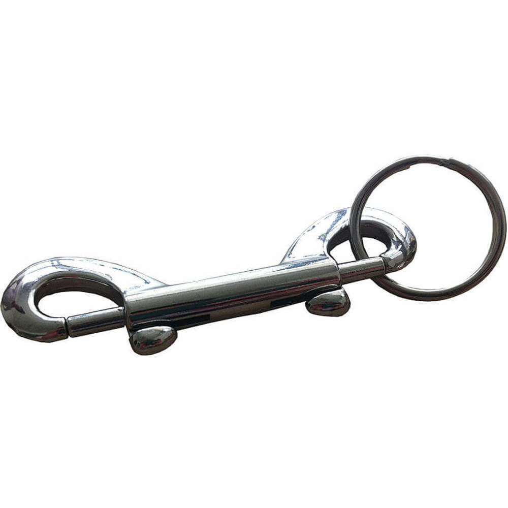 Bolt Snap Key Holder With Split Rings