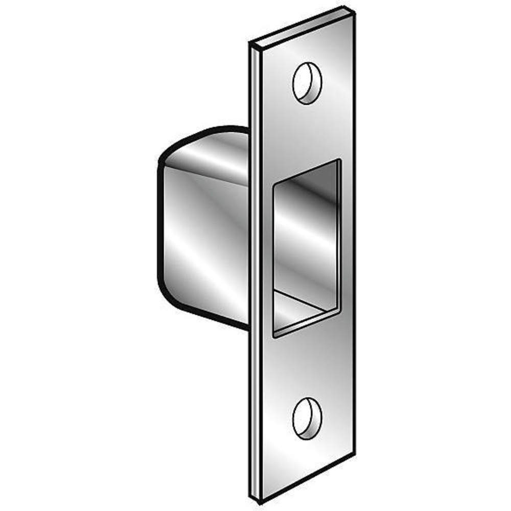 Box Strike Plate Chrome