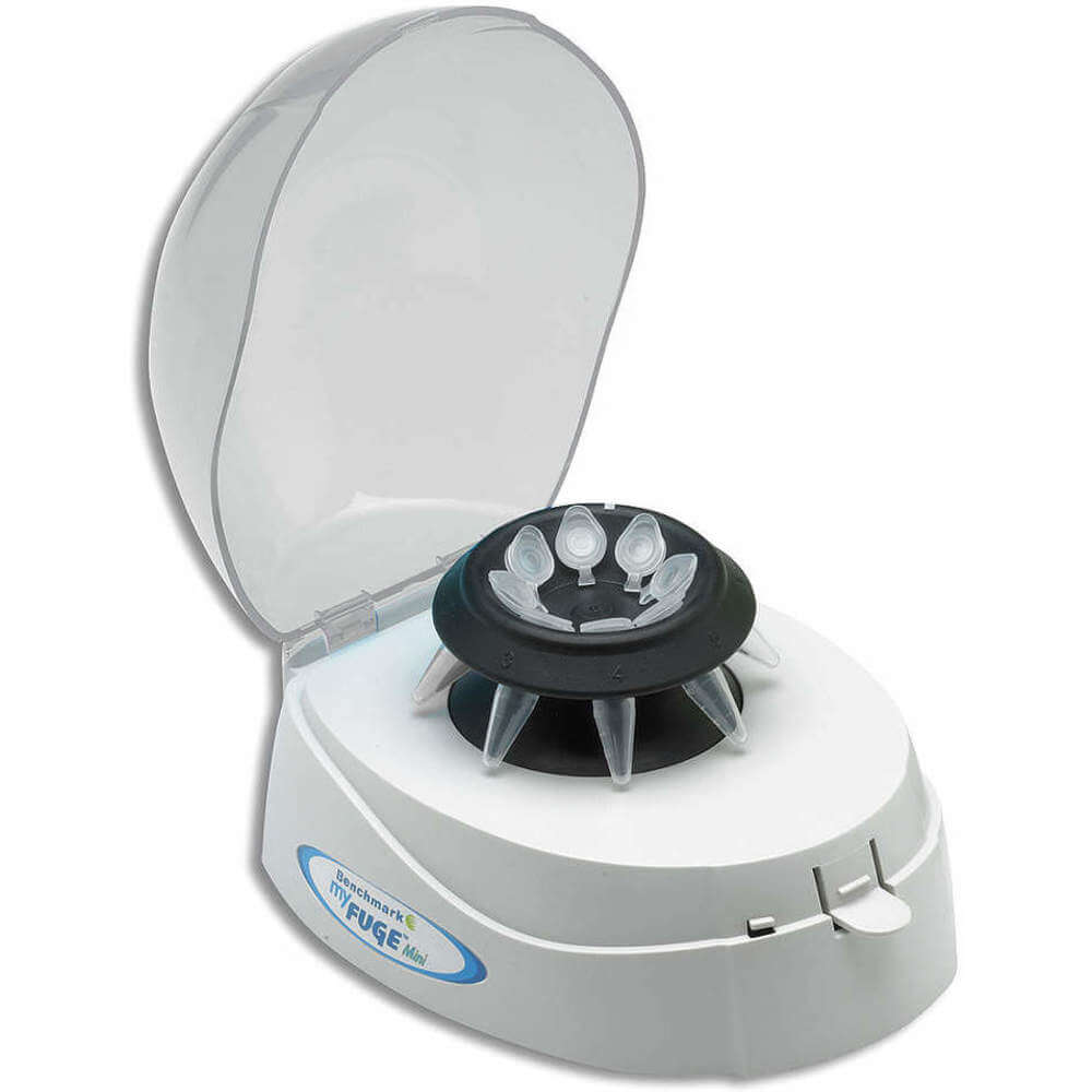BENCHMARK SCIENTIFIC C1008-C Mini Centrifuge, Clear Lid, 1.5/2ml Tube | AE8NCZ 6EGE3
