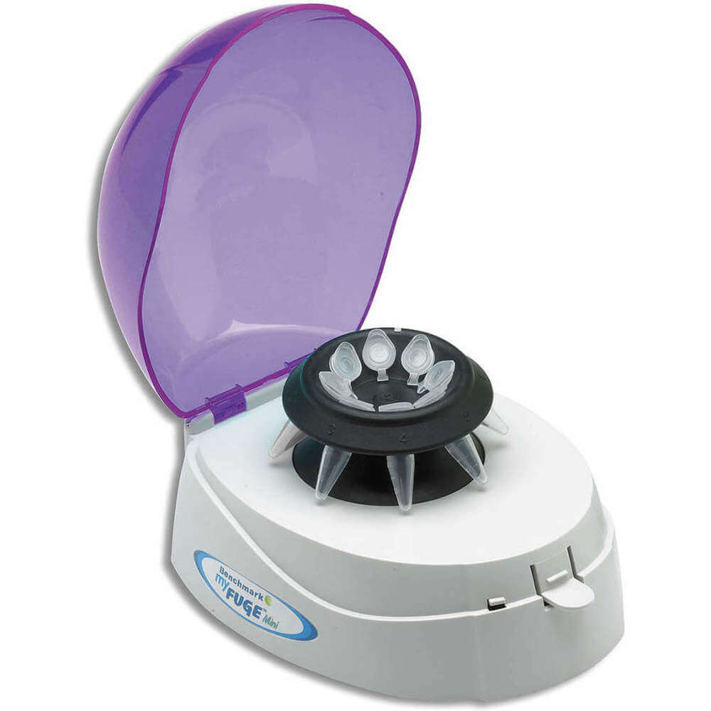 BENCHMARK SCIENTIFIC C1008-P Mini Centrifuge, Purple Lid, 1.5/2ml Tube | AE8NDB 6EGE5