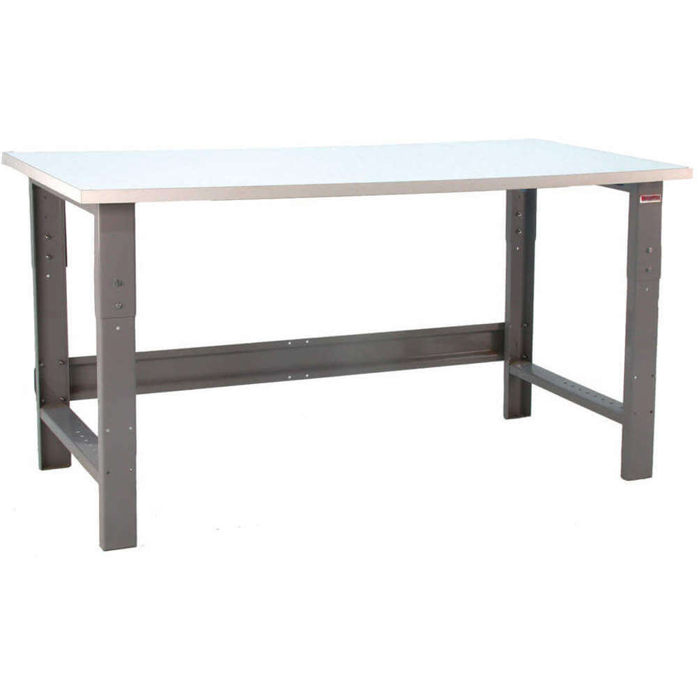 Ergonomic Workbench Gray 60l x 30w x 30h Inch