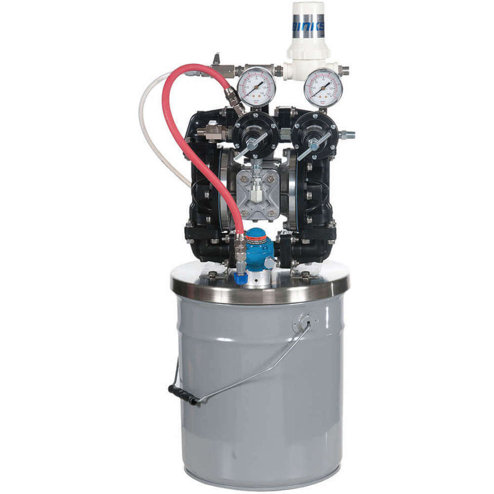 Double Diaphragm Pump 5 gal. 100 psi