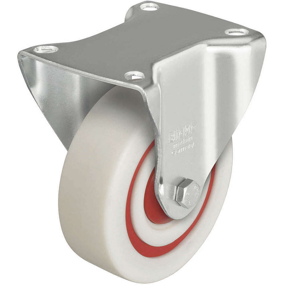 Rigid Plate Caster 330 Lb 5 Inch Diameter