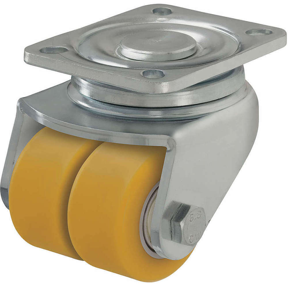 Dual Wheel Swivel Caster 792 Lb 2-3/8 Inch Ureth