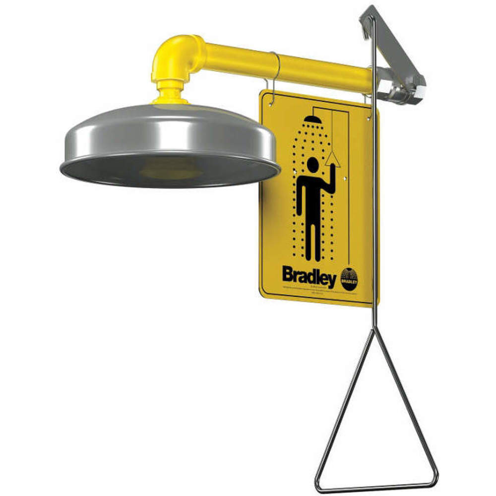 Showerhead with Shroud, Stainless Steel