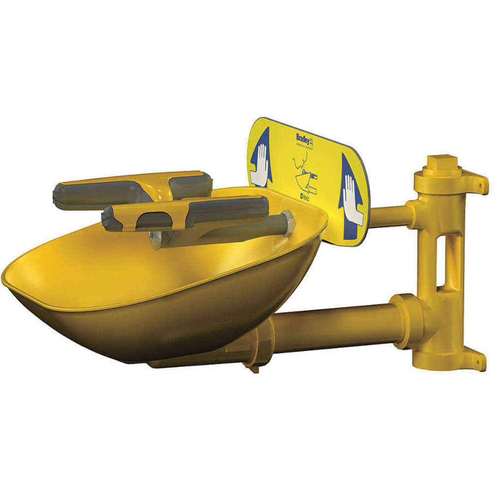 BRADLEY S19224FW Halo Eye And Facewash, Plastic Bowl | AE8JML 6DGY2