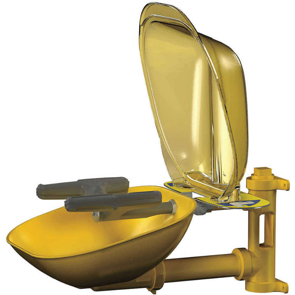 BRADLEY S19224PDCFW Halo Eye And Facewash, Plastic Bowl With Dust Cover | AE8JMM 6DGY3