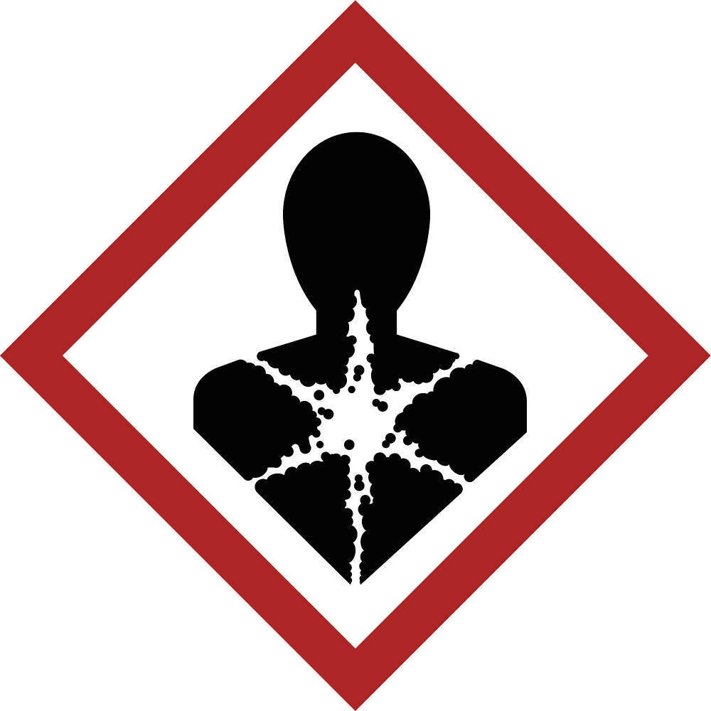 BRADY 118851 Label Ghs Health Danger Vinyl 39/sheet | AC8AKK 39F450