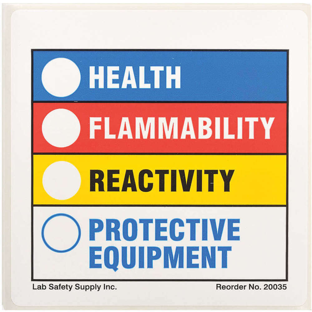 BRADY 20035LS Hmig Label Paper 3-7/8 Inch Width - Pack Of 100 | AF3NZV 8AAR4