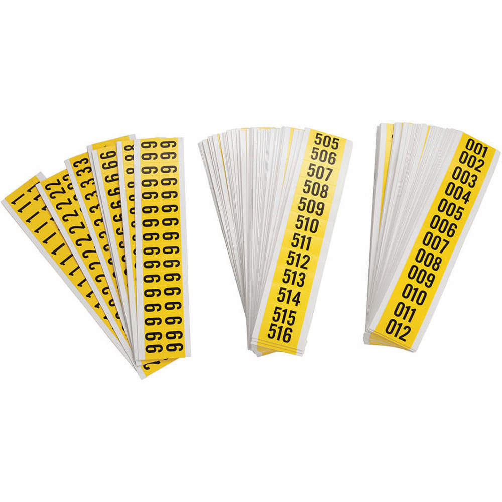 BRADY 34253 Carded Numbers 001 Thru 999 | AD3AEV 3XER8