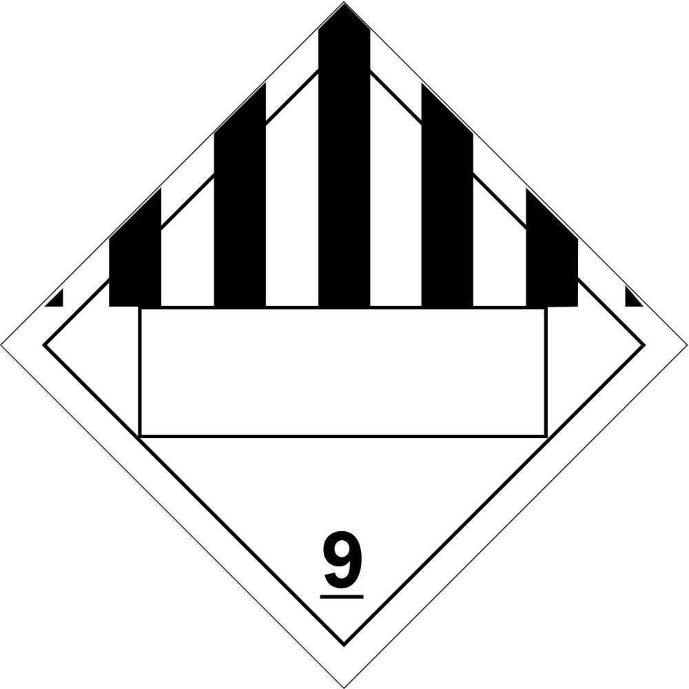 BRADY 60388 Vehicle Placard | AD4DMJ 41F577