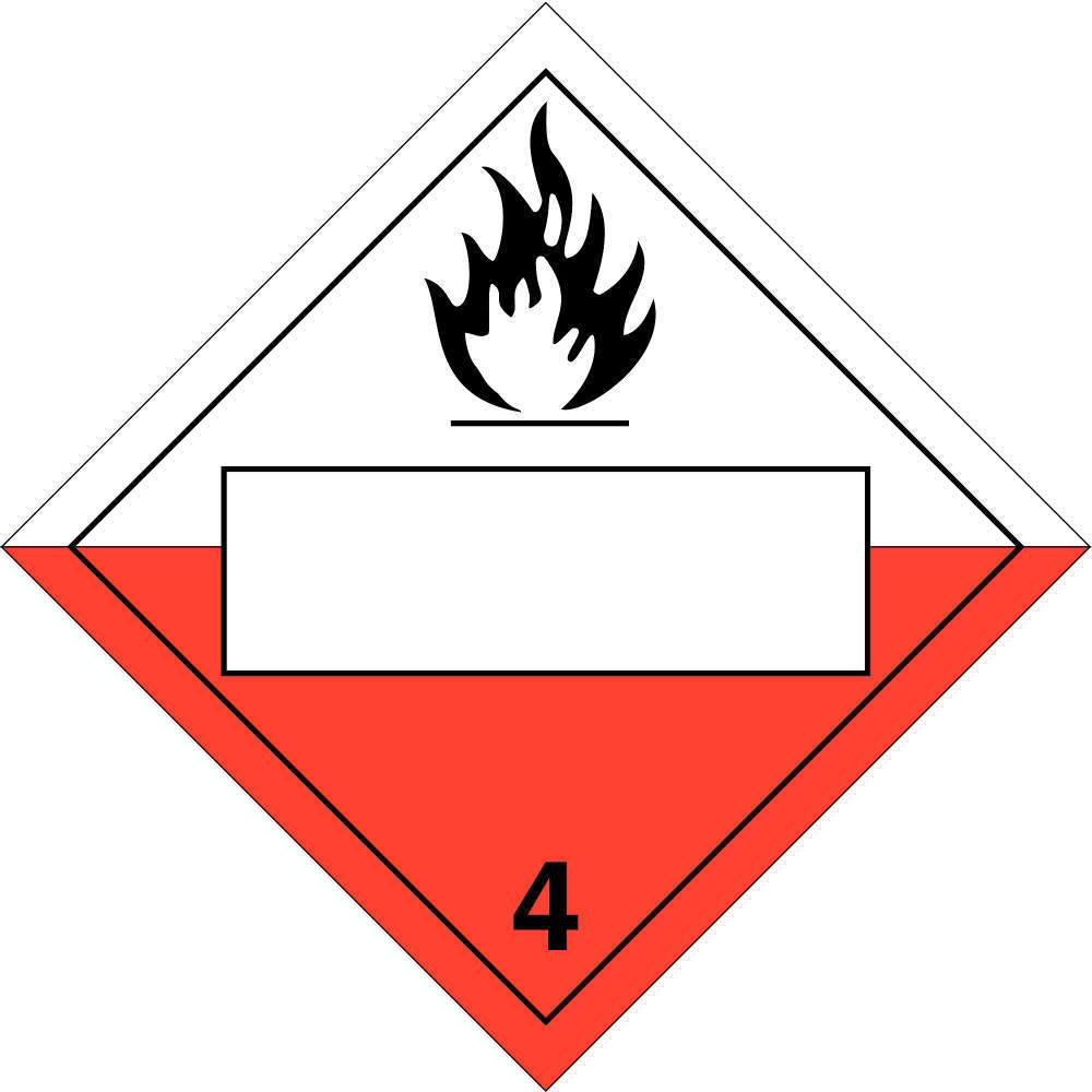 BRADY 60413 Vehicle Placard | AD4DMW 41F588