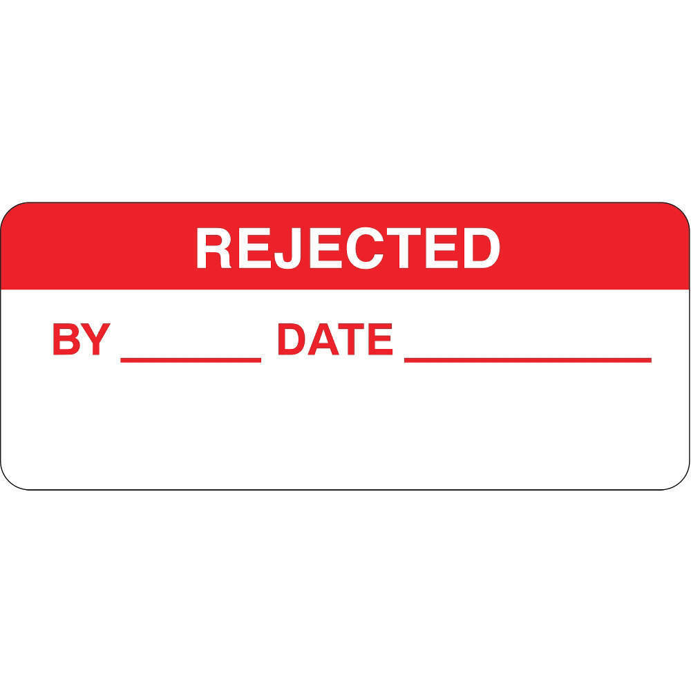 BRADY 82591 Inspection Label 5/8 Inch Height x 1-1/2 Inch Width Poly PK364 | AG9JXM 20RY22