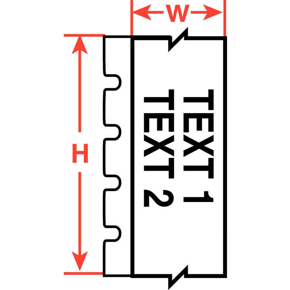 BRADY M71C-2000-472-YL