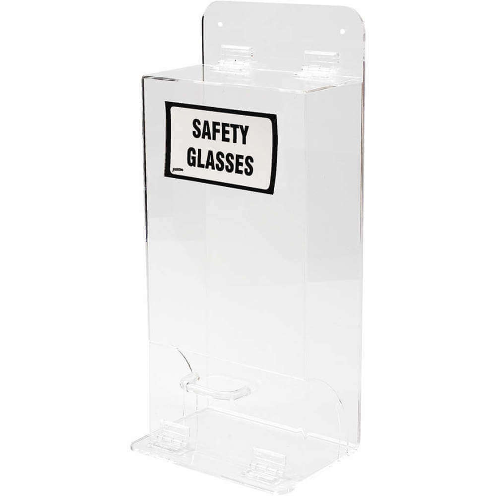 BRADY MVSDL Protective Eyewear Disposable Stack Clear Acrylic Wall Mounting | AE6EMW 5RE40