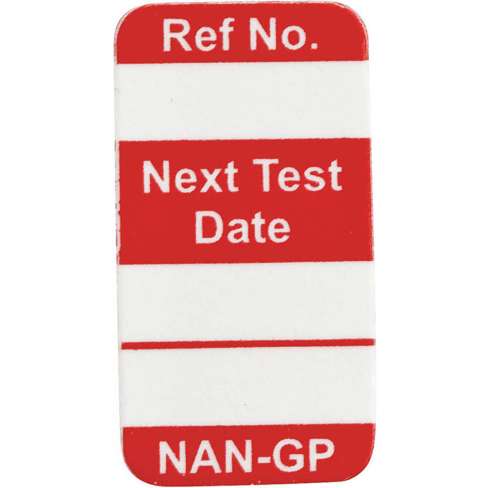 BRADY NAN-GP R Nanotag(tm) Insert 1-1/4 x 5/8 Inch R - Pack Of 100 | AC9EXQ 3GAJ5