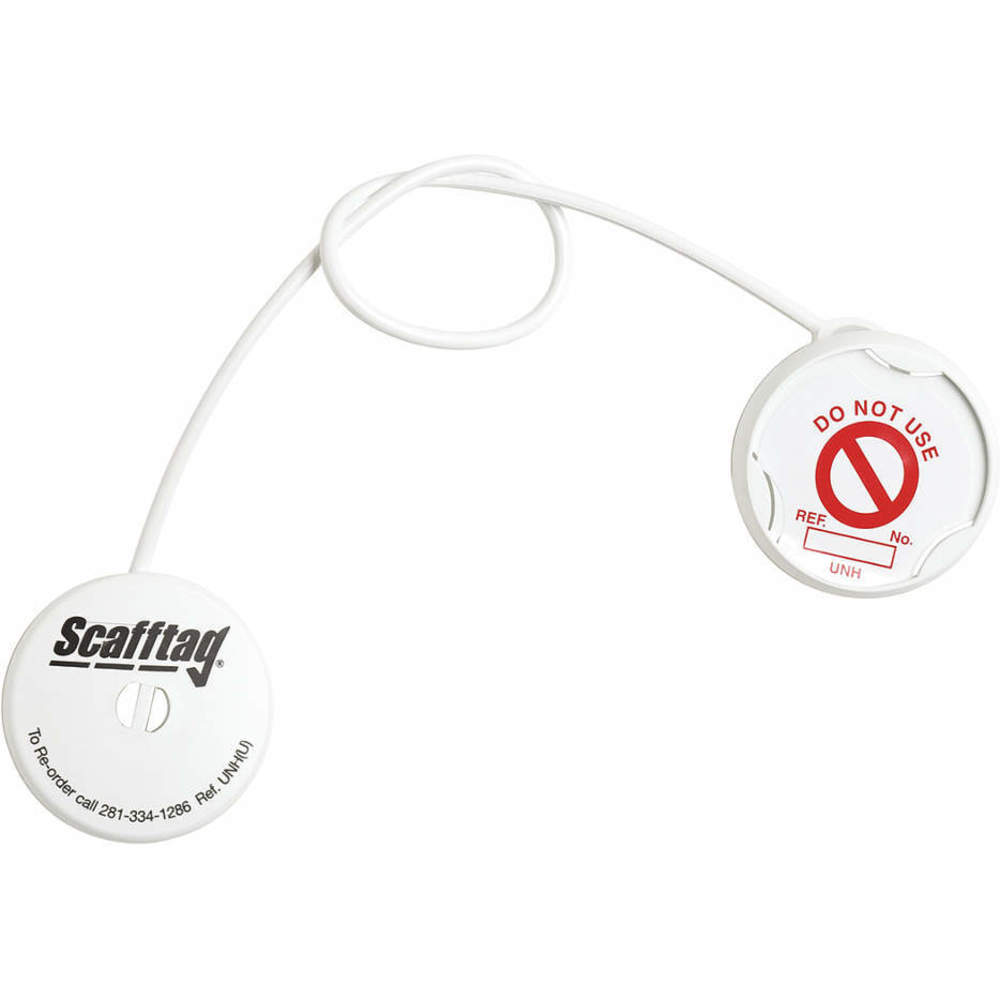 BRADY UNI-UNH 12 P Universal Tag Red/white Do Not Use Cfr 1910.184 | AC9EYA 3GAK5