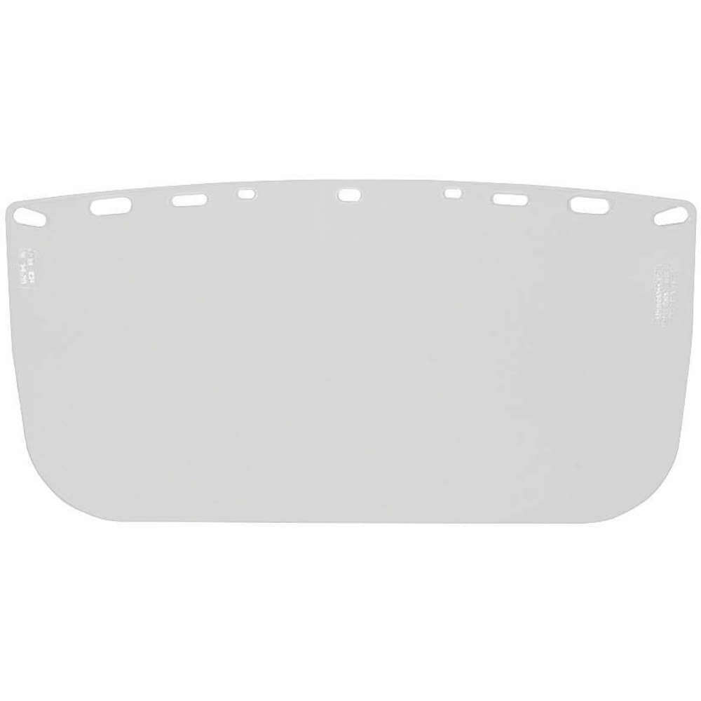 Hard Hat Clear Visor Flat Polyester