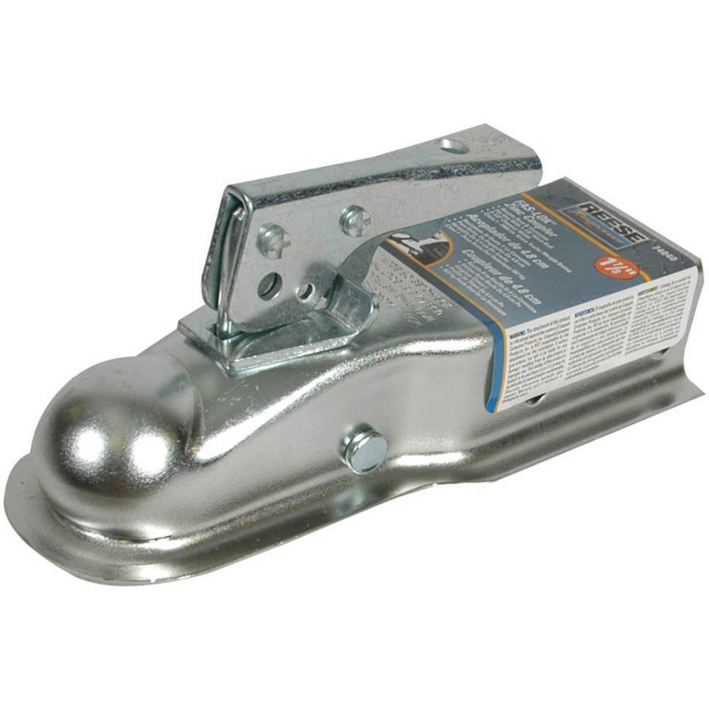 BULLDOG 74040 Trailer Coupler, 2-1/2 Inch Width, Class I, 2000 lbs. | AG9JAF 20PN21