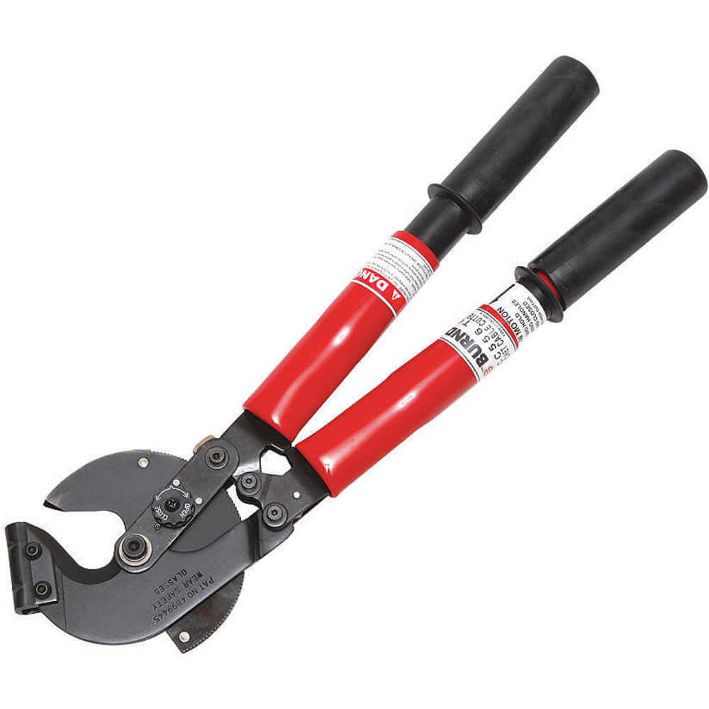 BURNDY RCC556 Ratchet Cable Cutter Center Cut 20 In | AB6XNU 22P237