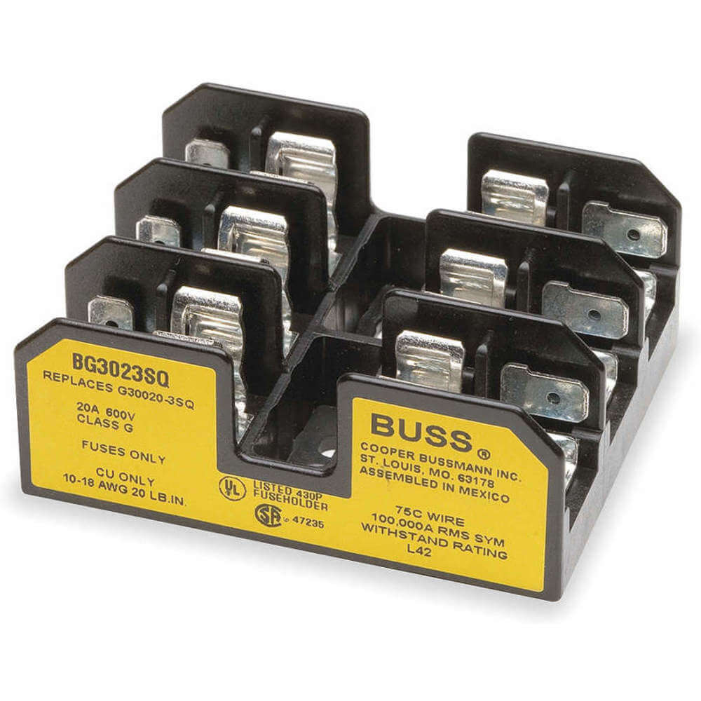 Fuse Block 20 A 600vac