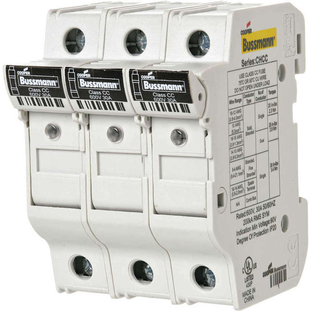 Fuse Holder 30 A, 600 VAC