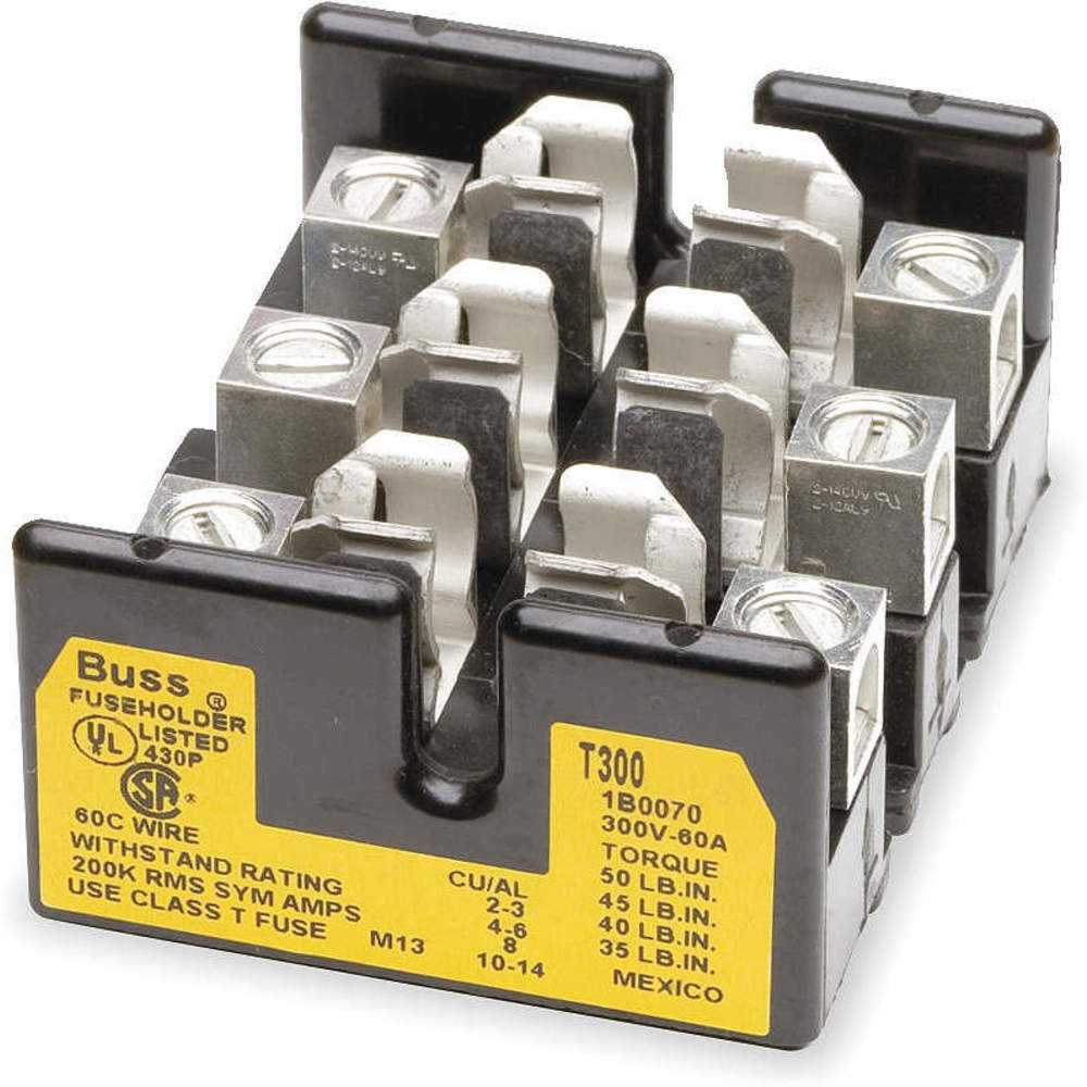 Fuse Block Class T 30a 300v