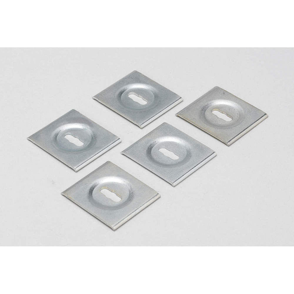 Washer Square Splice Electro Zinc