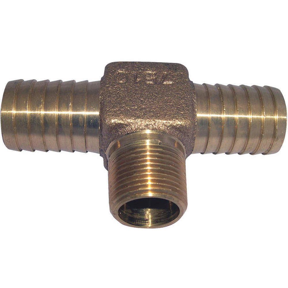 Tee Low Lead Brass 1 Inch x 3/4 Inch