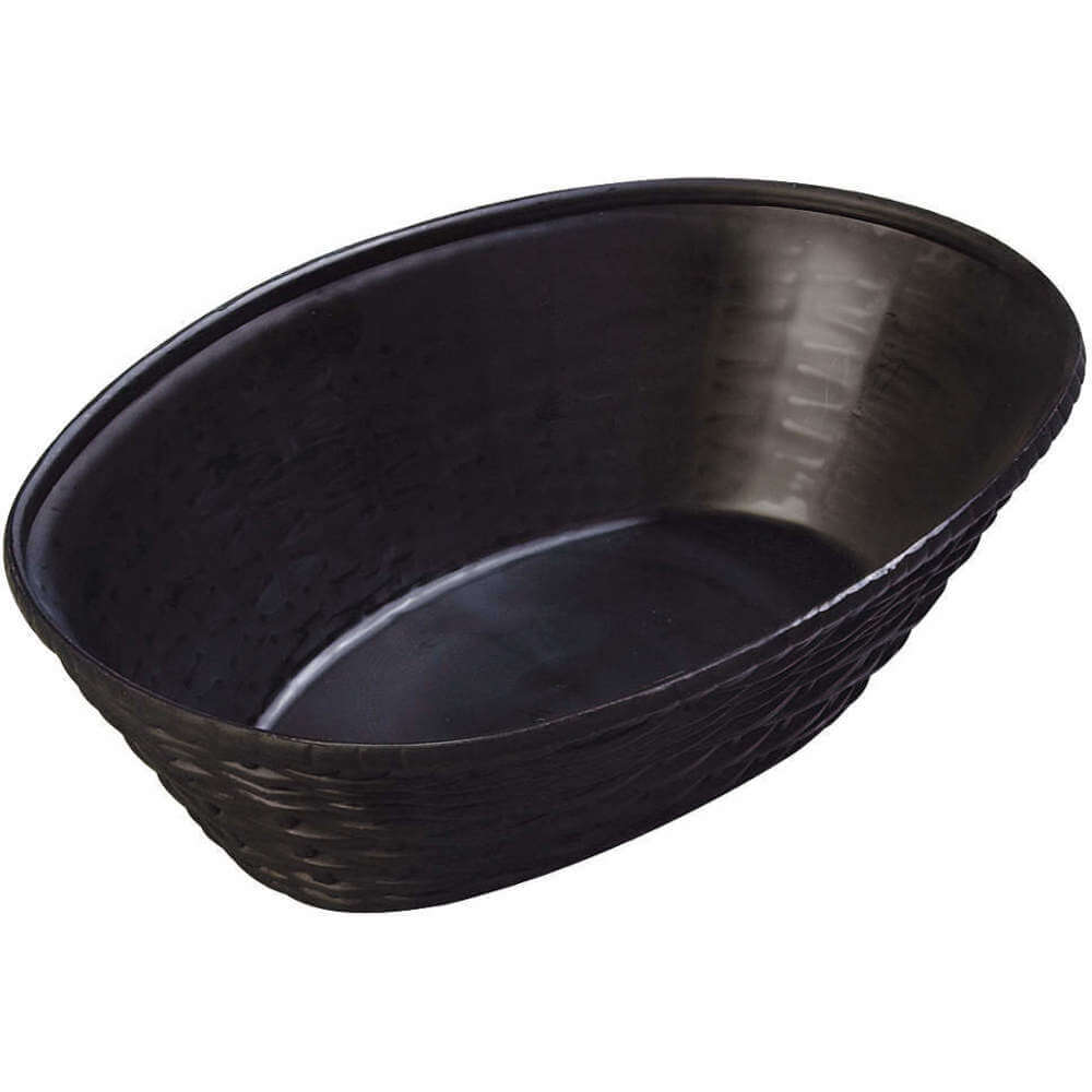 Oval Basket Ppv Black