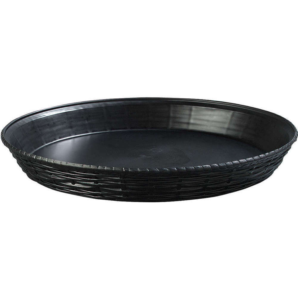 Round Basket Ppv Black