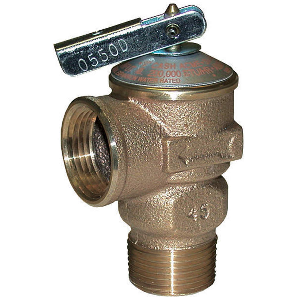 Safety Relief Valve Bronze 3/4 Inch 150 psi