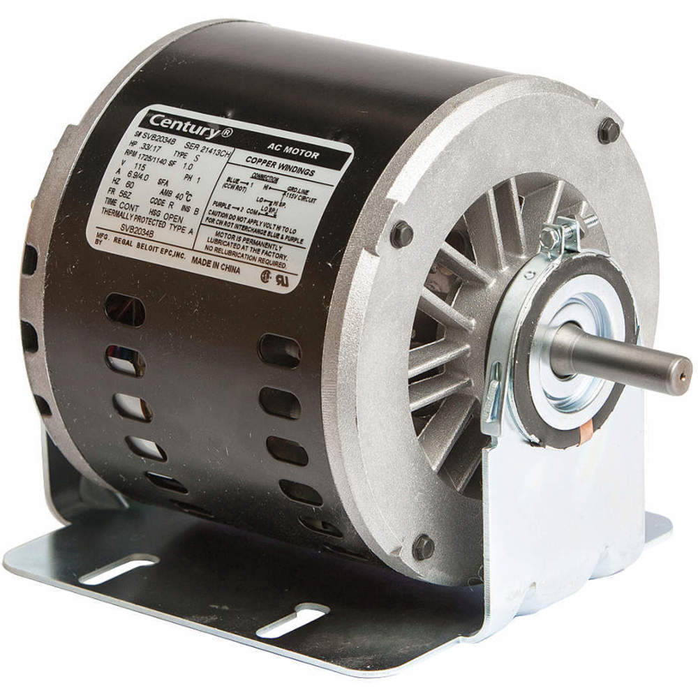 CENTURY SVB2034B Evaporative Cooler Motor 115v Ball Rev | AC2CYU 2HTK6