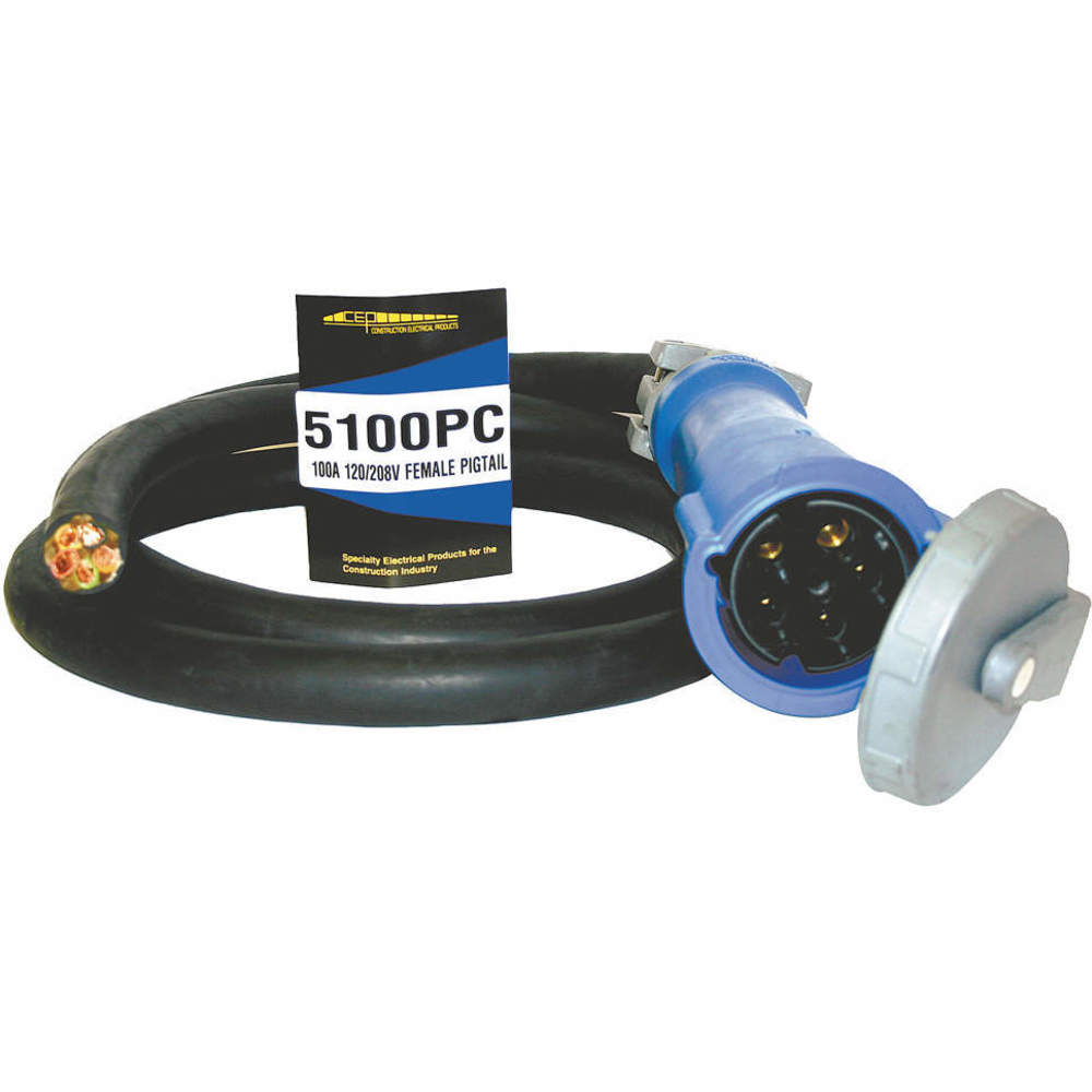 Temporary Power Cord 100a 600vac Pin