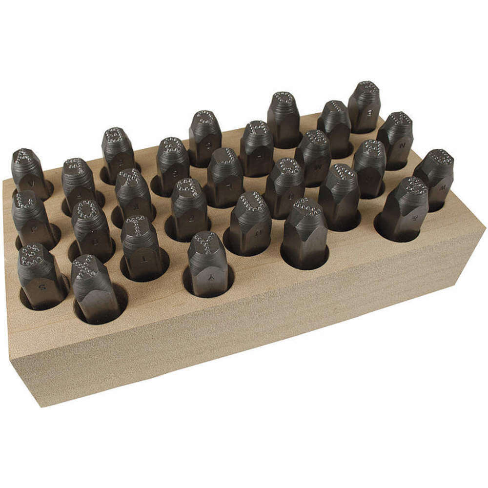 CH HANSON 26400 Dot Design Low Stress Letter Stamp Set, 1/2 Inch Size | AB9DUE 2CEA4