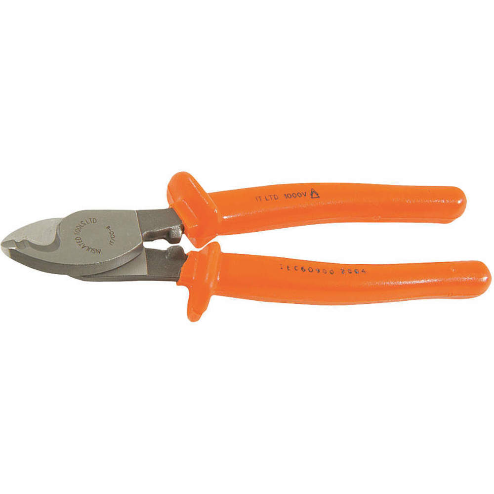 Cable Cutter, Insulated Steel, Shear Cut