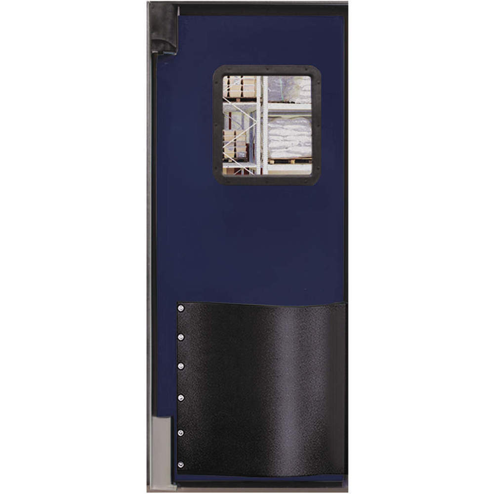 CHASE DOORS 3084RNAV Swinging Door 7 x 2.5 Feet Navy Blue | AC8BUY 39K220