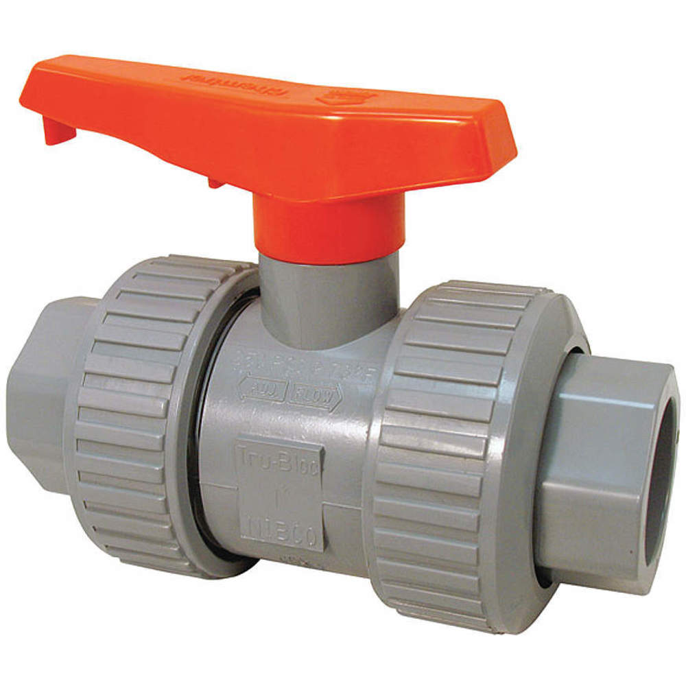 CHEMTROLS VALVES U51TB-V 1/2 Union Ball Valve CPVC 1/2 Inch | AH7QYM 38AP77