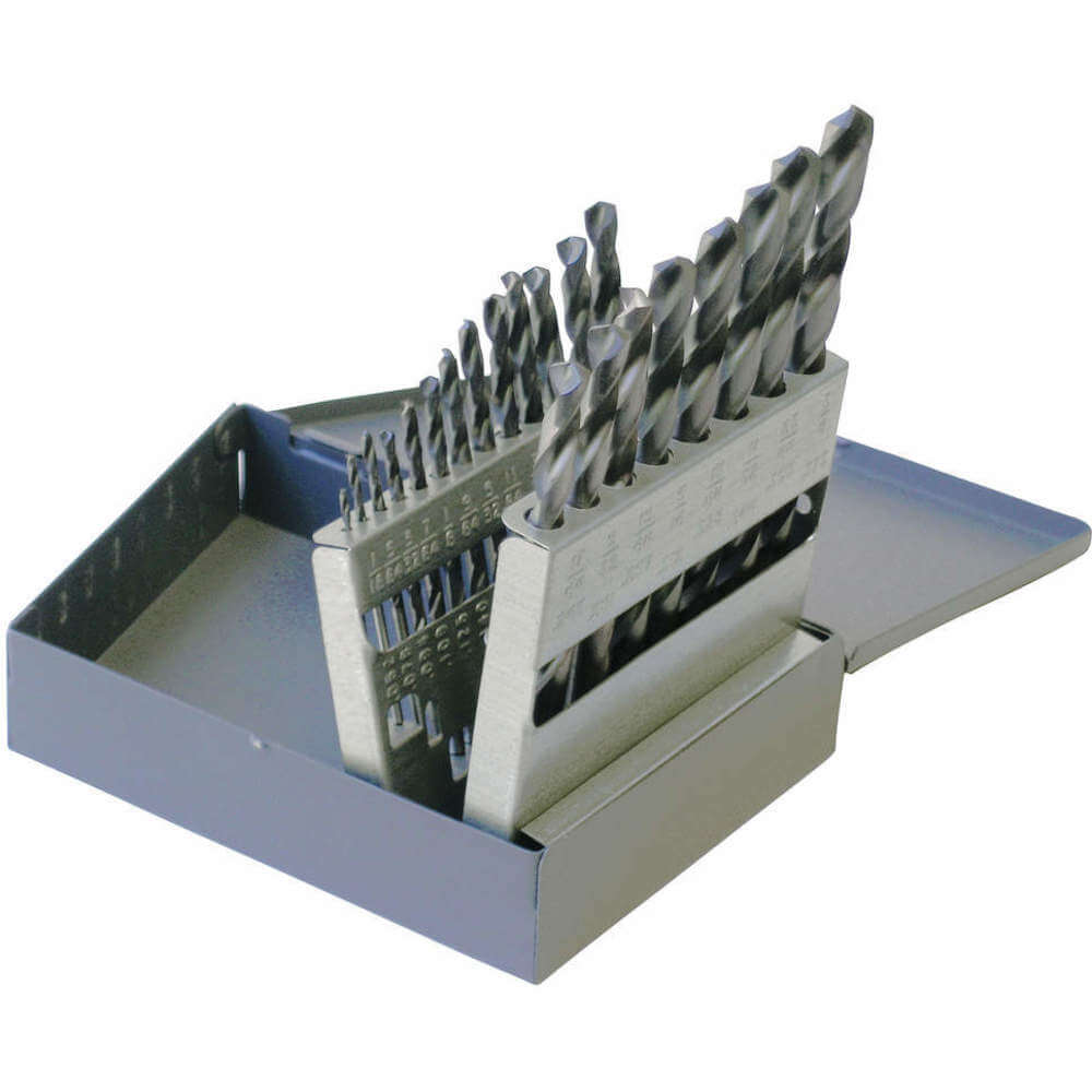 CHICAGO-LATROBE 43639 Jobber Drill Bit Set List # 150asp 21 Pc | AF2NYD 6WTX5