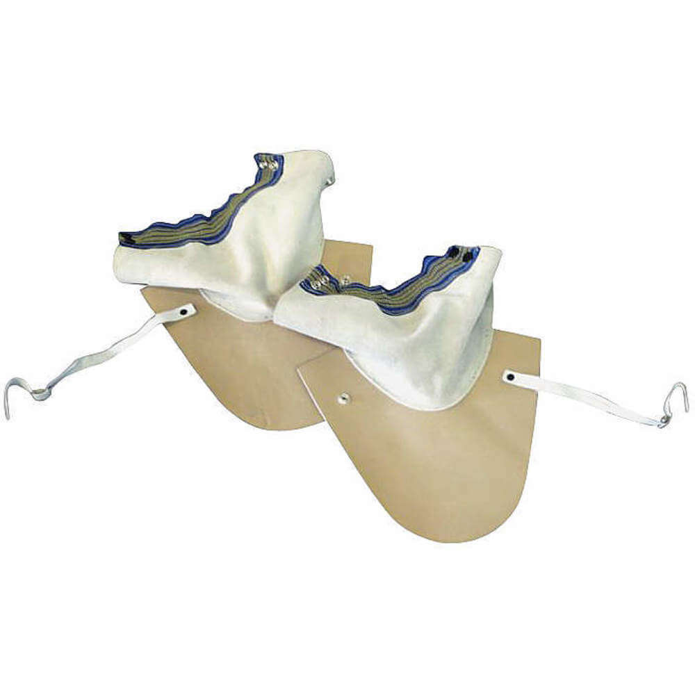 Spats Universal Tan Leather Rear Snap PR